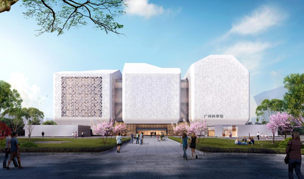 山东鸿胜建筑中标山东科学馆项目